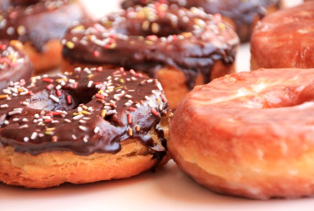 Donuts de azÃºcar y chocolate